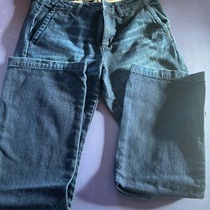 Straight cut trouser jeans